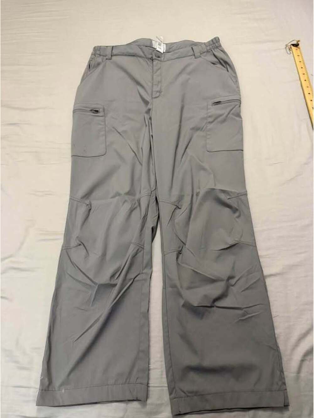 L.L.Bean Vista Camp Pants - Mens Large Regular - Grey Used Like New $40
